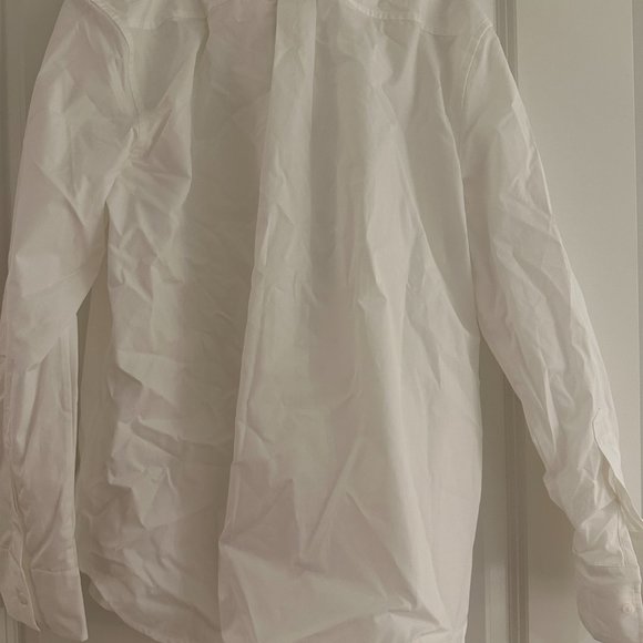 New Essential Oversized Poplin Shirt S Babaton NWT - Picture 3 of 4